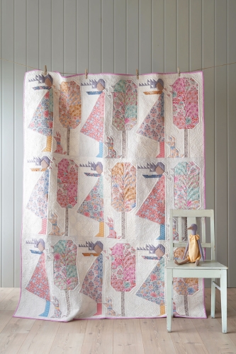 Tilda Patchwork Stoff Baumwolle - Windy Days Skyler Grey